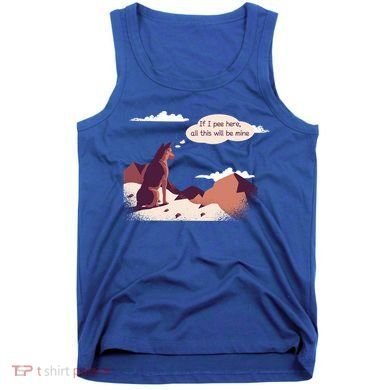 Funny Dog Mountain Tank Top