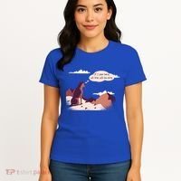 Funny Dog Mountain Women's T-Shirt thumb 4