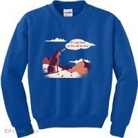 Funny Dog Mountain Kids Sweatshirt thumb 0
