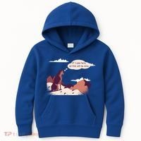 Funny Dog Mountain Kids Hoodie thumb 0