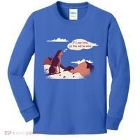 Funny Dog Mountain Kids Long Sleeve Shirt thumb 0