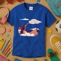 Funny Dog Mountain Kids T-Shirt thumb 3