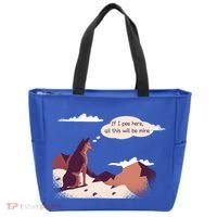 Funny Dog Mountain Tote Bag thumb 0
