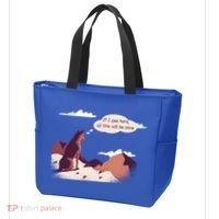 Funny Dog Mountain Tote Bag thumb 3