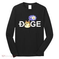 Funny Doge Meme Dogecoin Currency Long Sleeve Shirt thumb 0