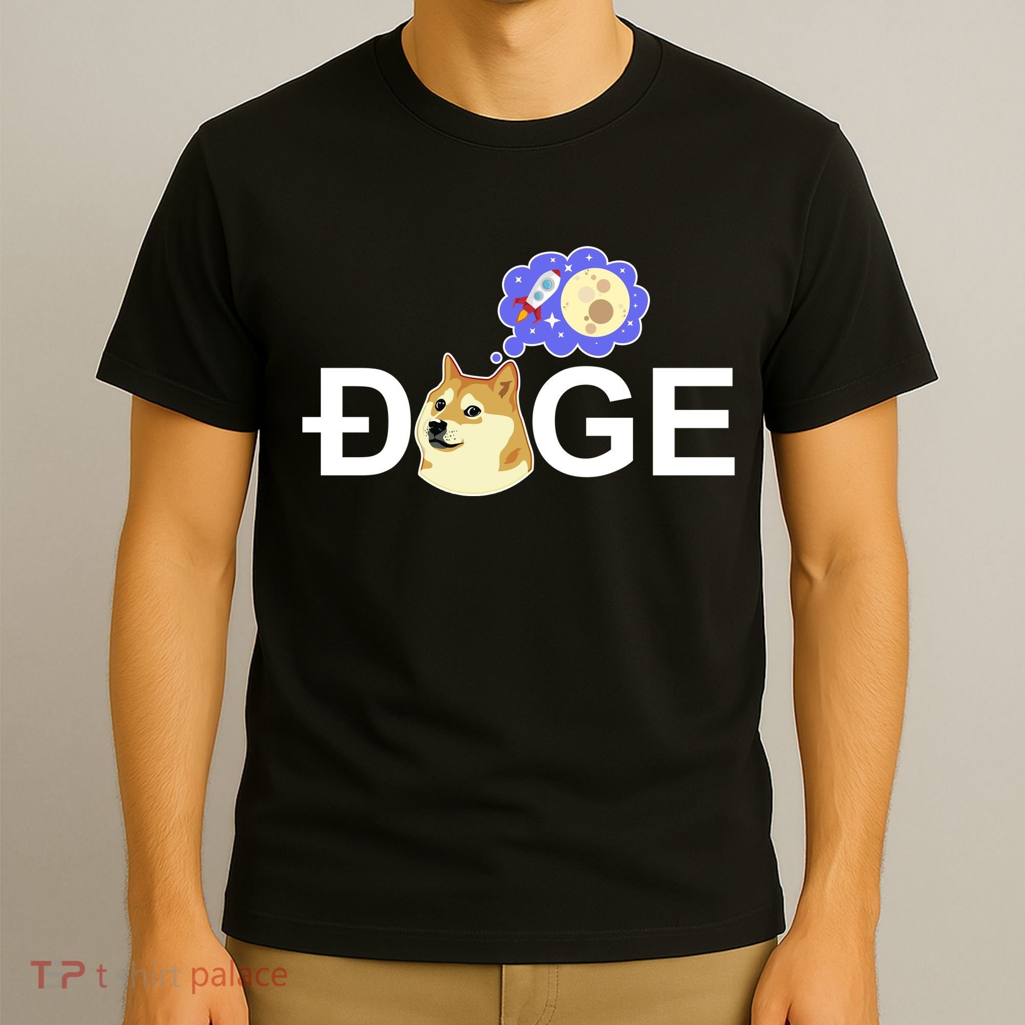 Funny Doge Meme Dogecoin Currency T-Shirt