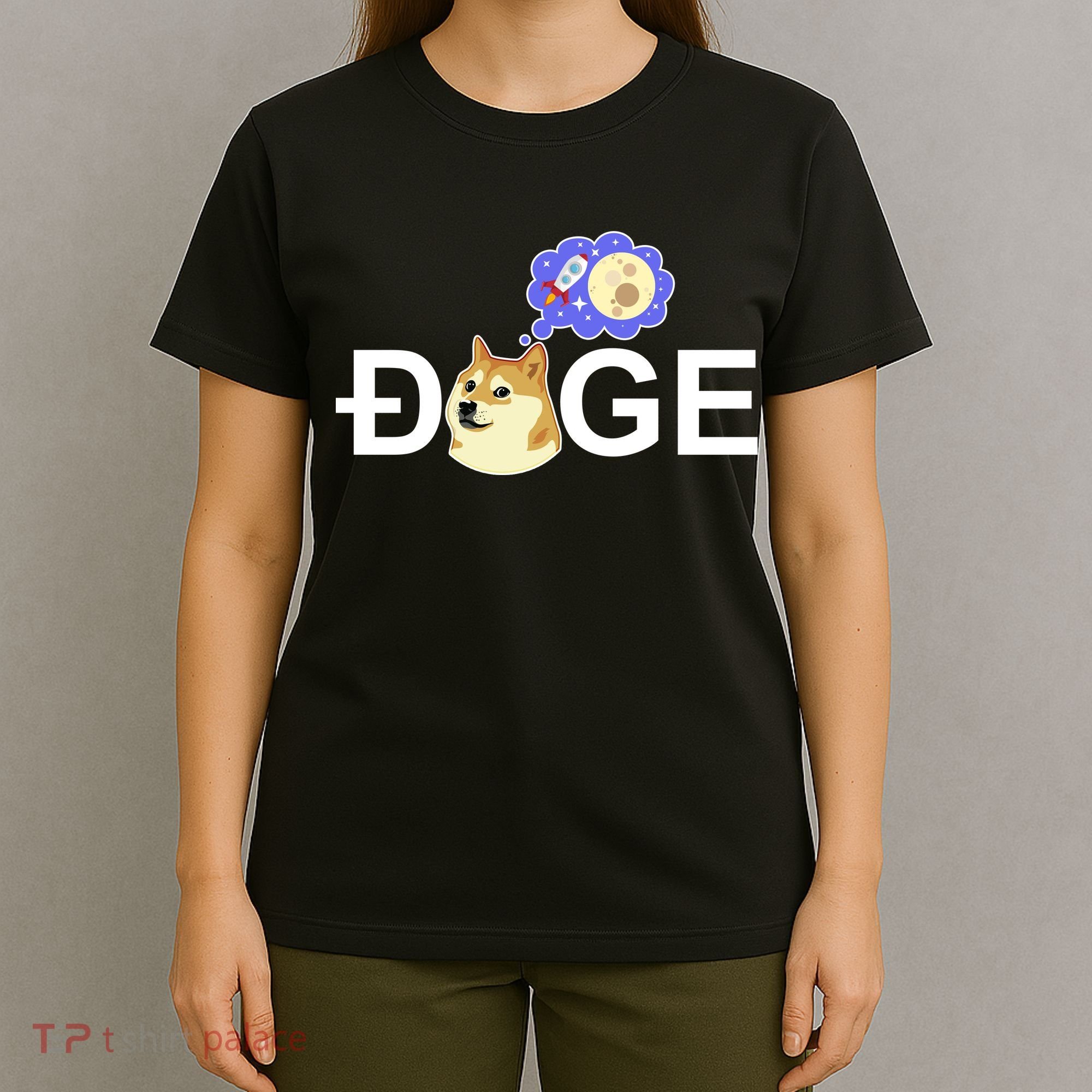 Funny Doge Meme Dogecoin Currency T-Shirt