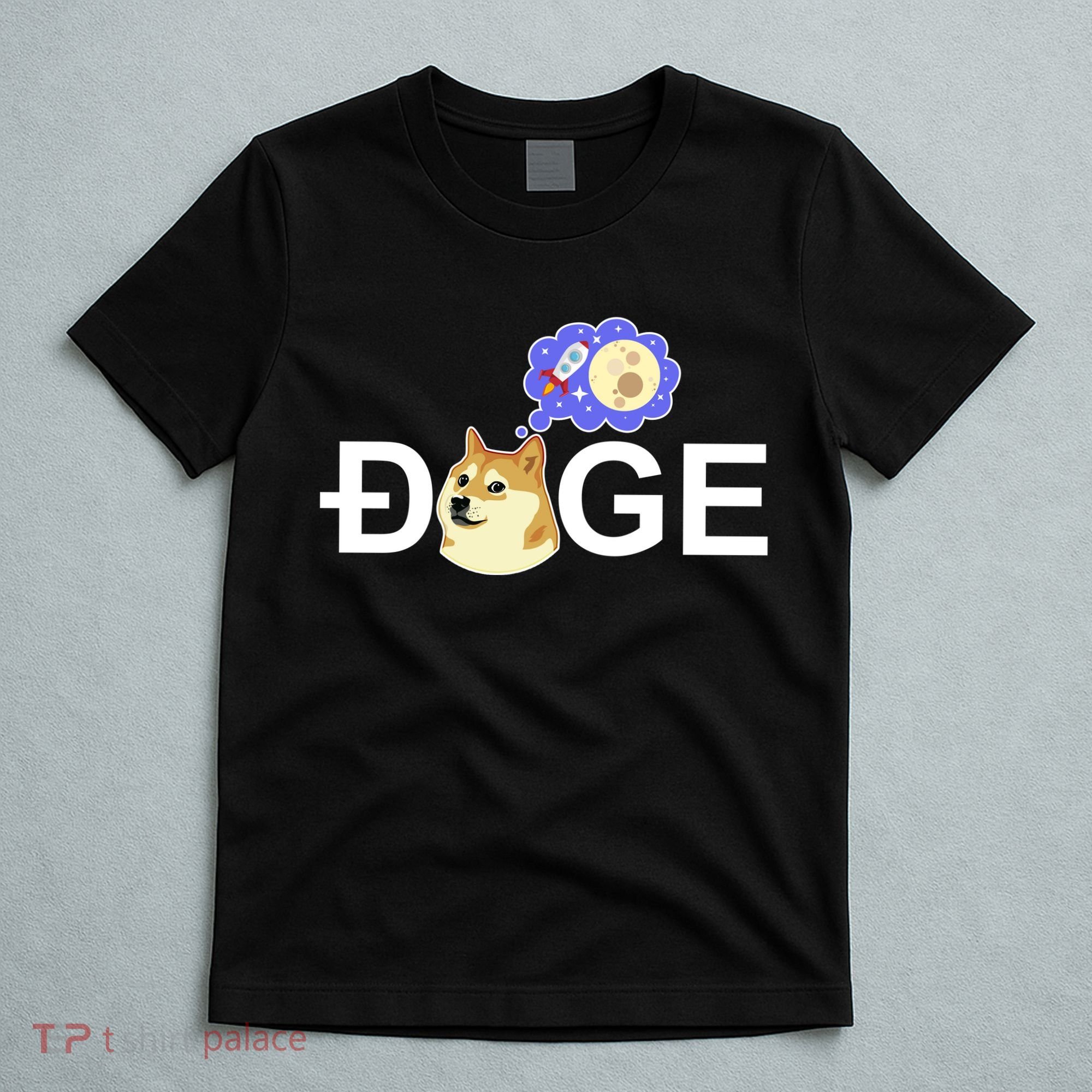 Funny Doge Meme Dogecoin Currency T-Shirt