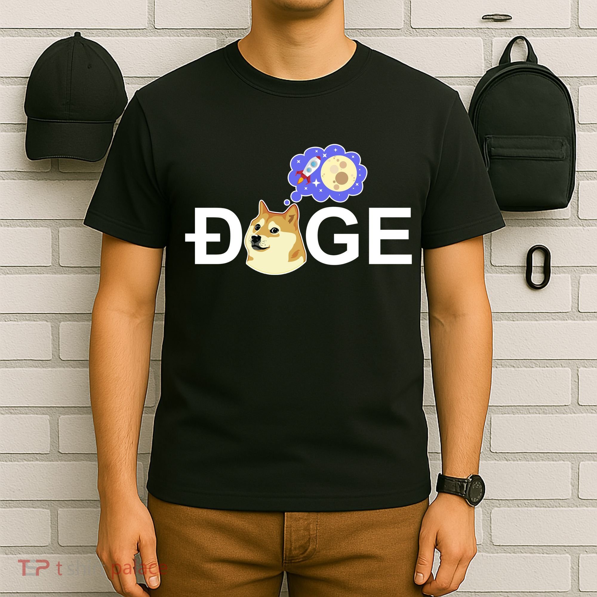 Funny Doge Meme Dogecoin Currency T-Shirt