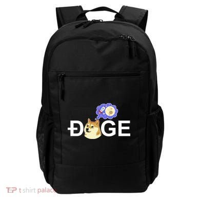 Funny Doge Meme Dogecoin Currency Backpack