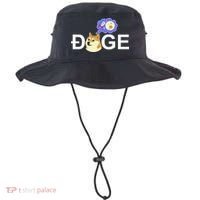 Funny Doge Meme Dogecoin Currency Bucket Hat thumb 0