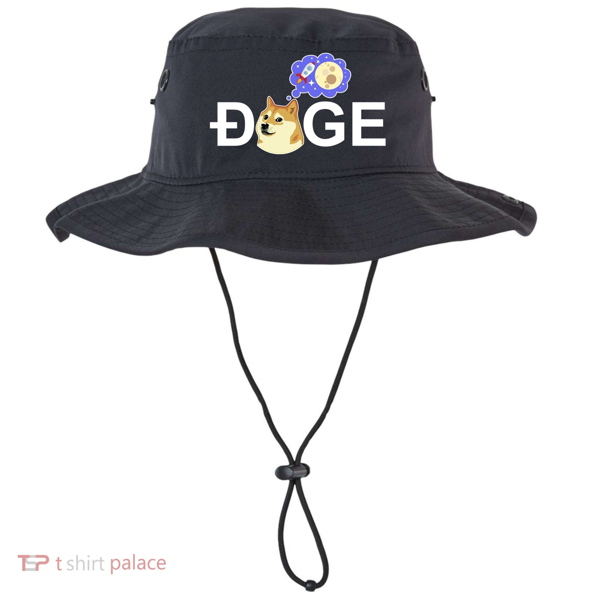 Funny Doge Meme Dogecoin Currency Bucket Hat