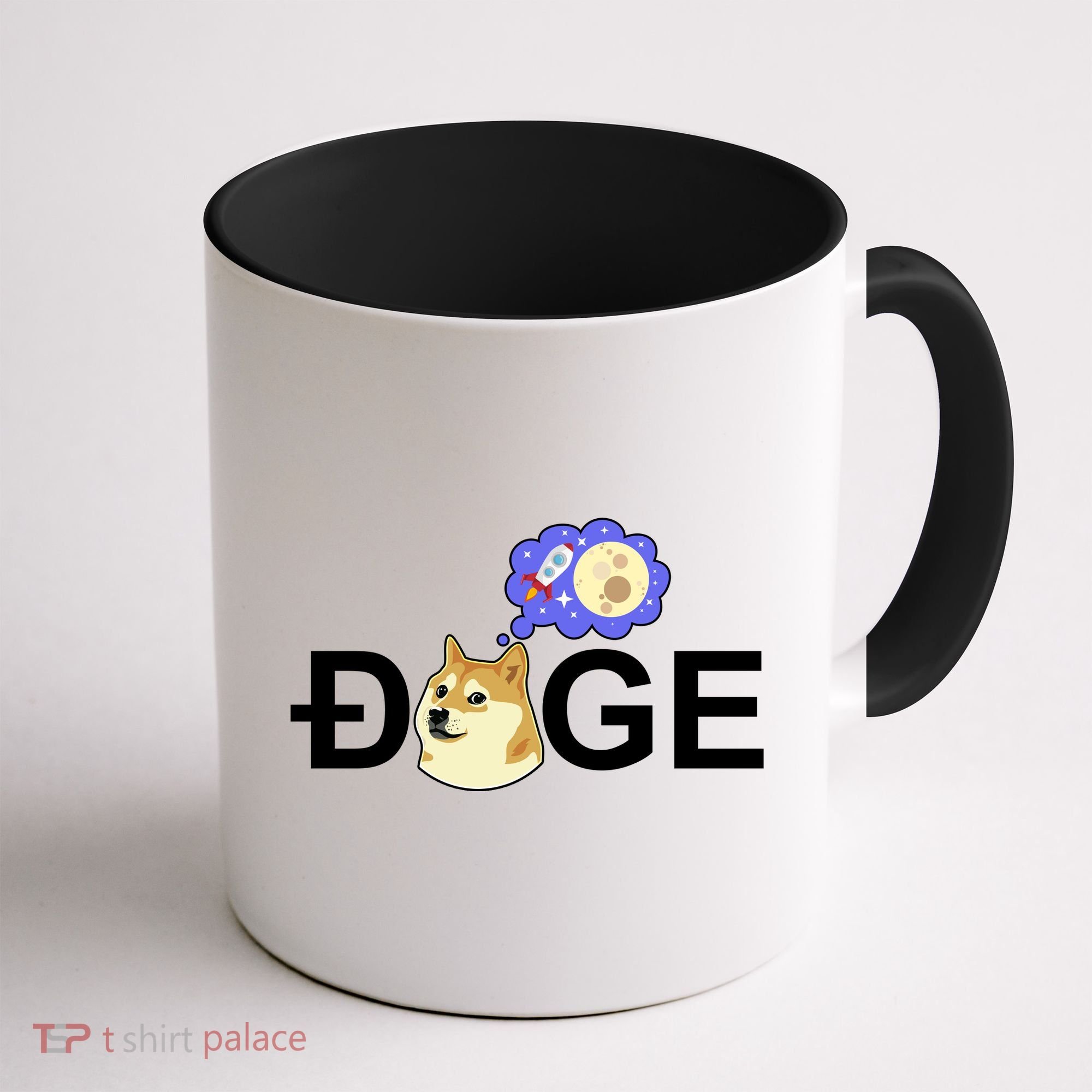 Funny Doge Meme Dogecoin Currency Coffee Mug