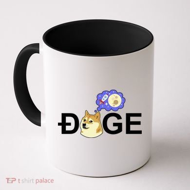 Funny Doge Meme Dogecoin Currency Coffee Mug