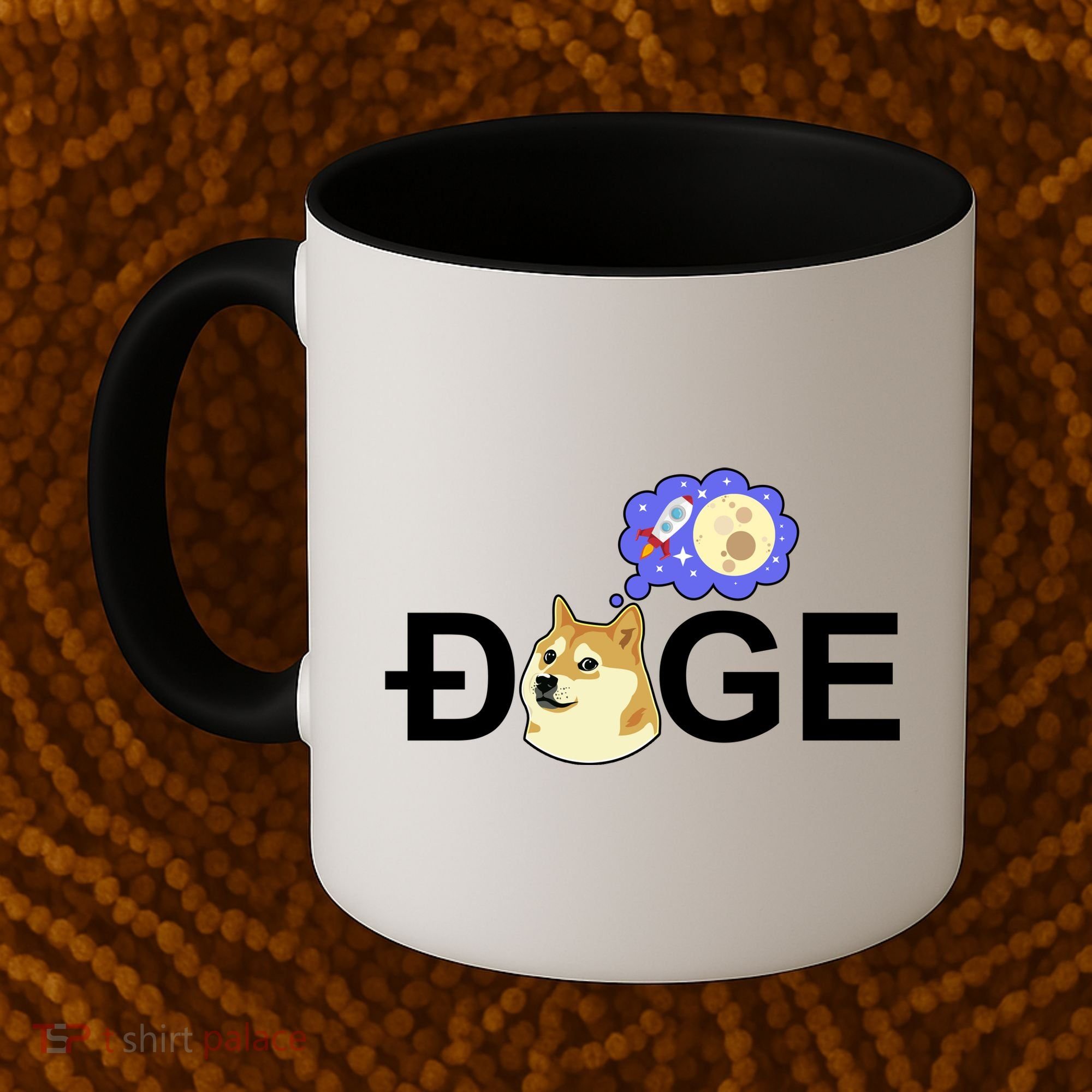 Funny Doge Meme Dogecoin Currency Coffee Mug