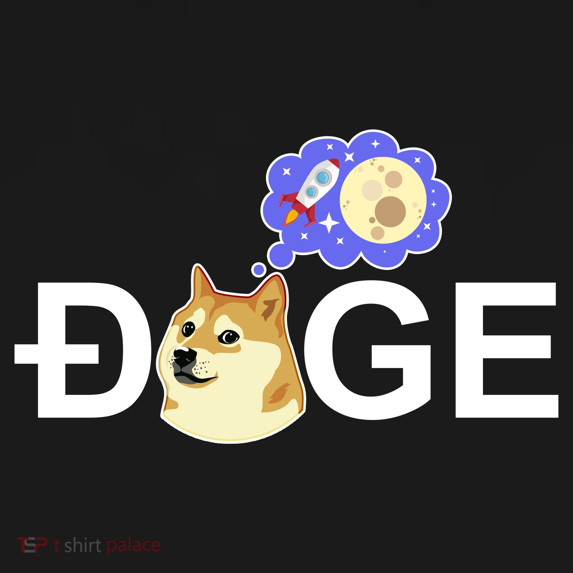 Funny Doge Meme Dogecoin Currency Mousepad