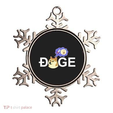 Funny Doge Meme Dogecoin Currency Ornament