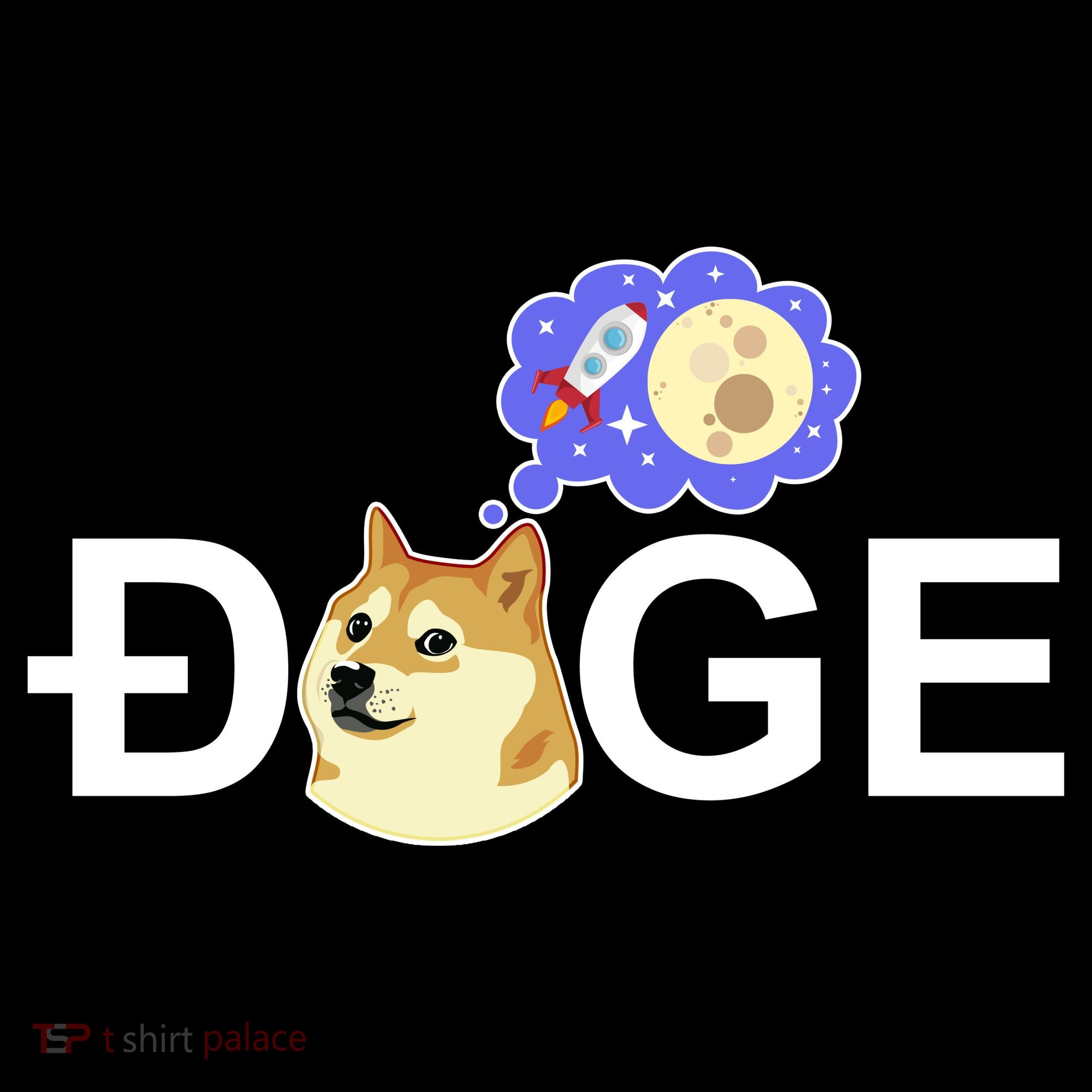 Funny Doge Meme Dogecoin Currency Women's Tank Top