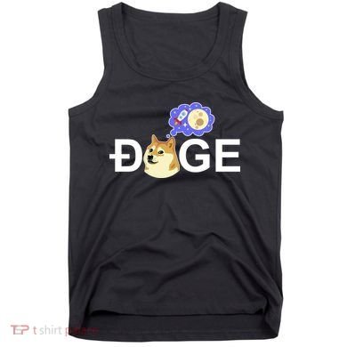 Funny Doge Meme Dogecoin Currency Tank Top