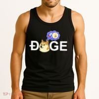 Funny Doge Meme Dogecoin Currency Tank Top thumb 3