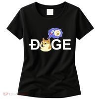 Funny Doge Meme Dogecoin Currency Women's T-Shirt thumb 0