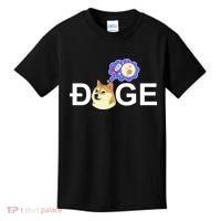 Funny Doge Meme Dogecoin Currency Kids T-Shirt thumb 0