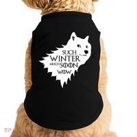 Funny Doge Such Winter Much Soon Doggie Tank thumb 0