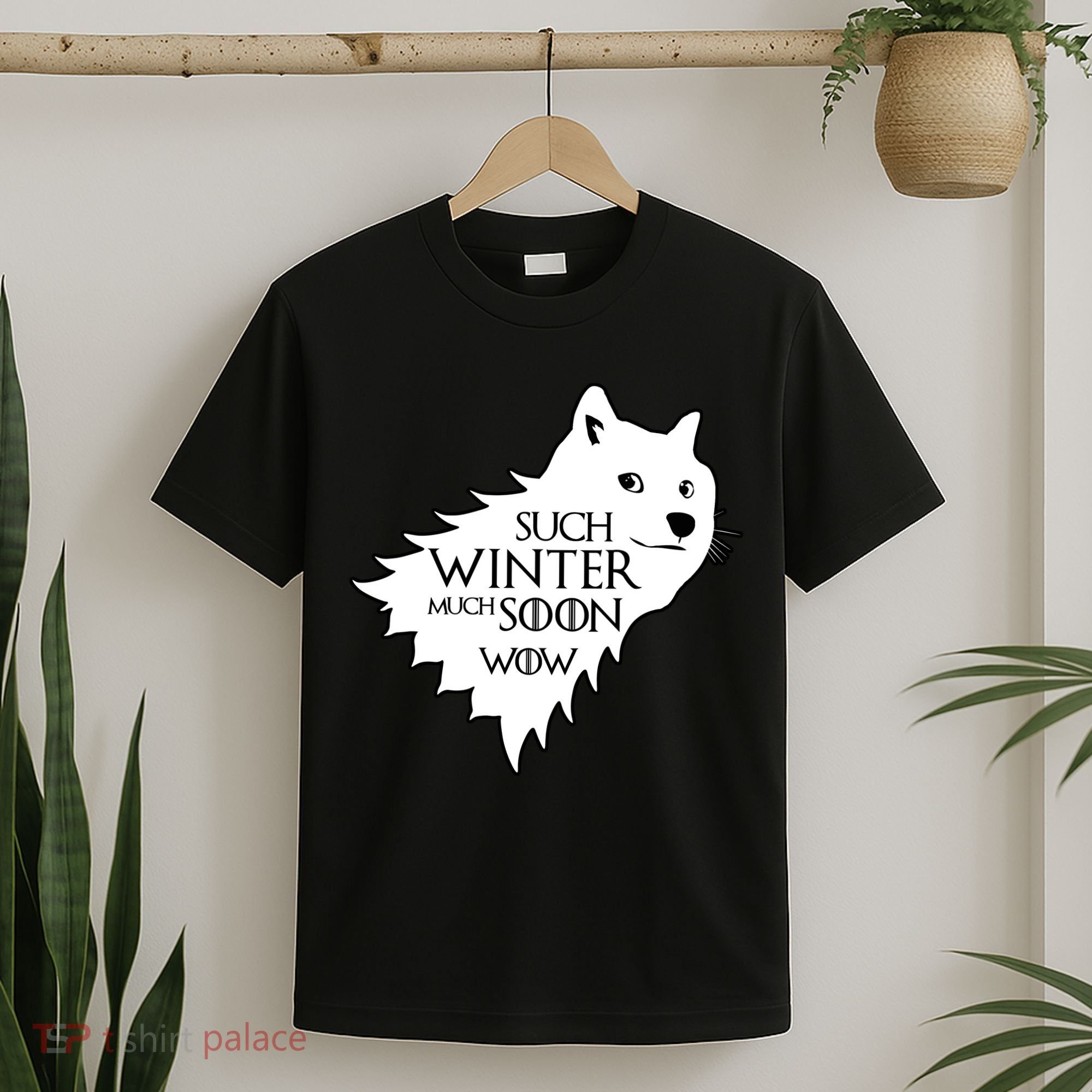 Funny Doge Such Winter Much Soon T-Shirt