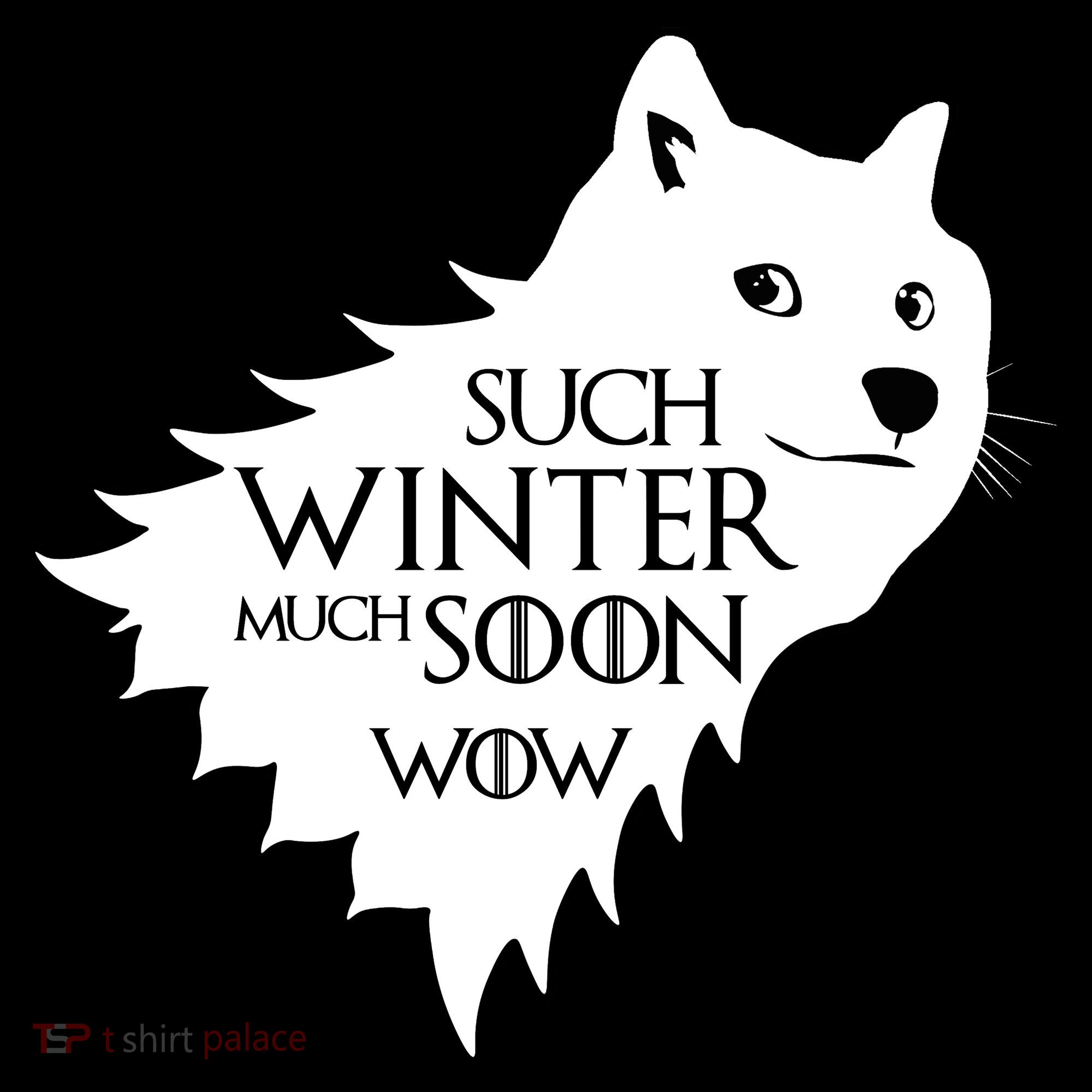 Funny Doge Such Winter Much Soon Bucket Hat