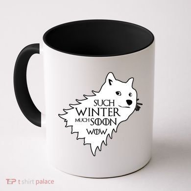 Funny Doge Such Winter Much Soon Coffee Mug