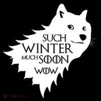 Funny Doge Such Winter Much Soon Ornament thumb 1