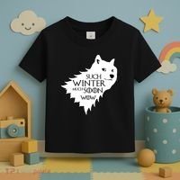 Funny Doge Such Winter Much Soon Toddler T-Shirt thumb 3