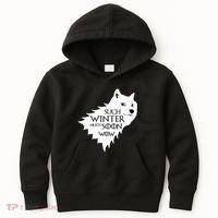 Funny Doge Such Winter Much Soon Kids Hoodie thumb 0