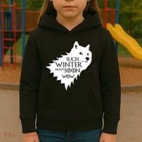 Funny Doge Such Winter Much Soon Kids Hoodie thumb 3