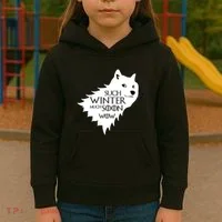 Funny Doge Such Winter Much Soon Kids Hoodie thumb 3