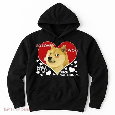 Funny Doge Valentine Meme Hoodie
