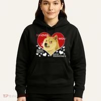 Funny Doge Valentine Meme Hoodie thumb 5
