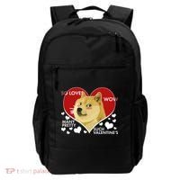 Funny Doge Valentine Meme Backpack thumb 0