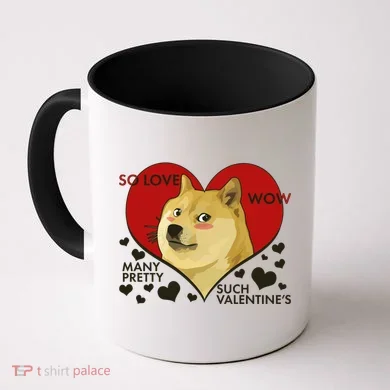 Funny Doge Valentine Meme Coffee Mug