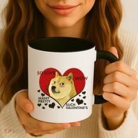 Funny Doge Valentine Meme Coffee Mug thumb 3