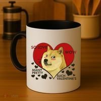 Funny Doge Valentine Meme Coffee Mug thumb 4