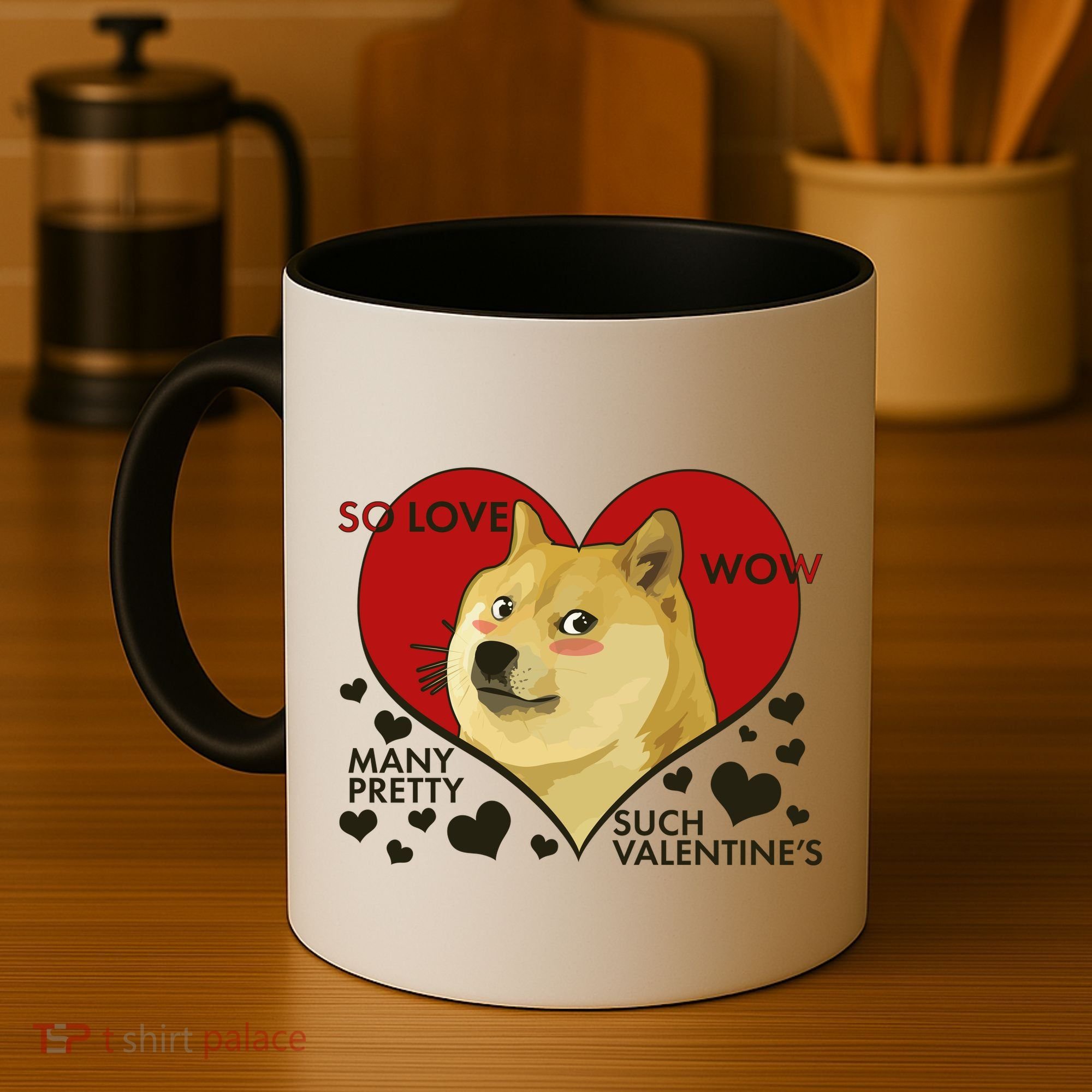 Funny Doge Valentine Meme Coffee Mug