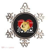 Funny Doge Valentine Meme Ornament thumb 0