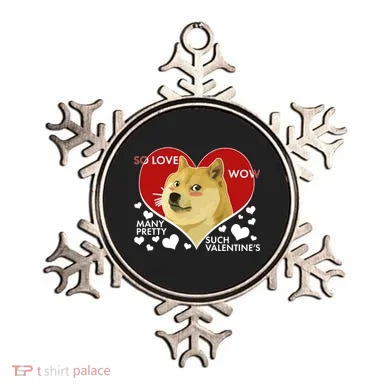 Funny Doge Valentine Meme Ornament