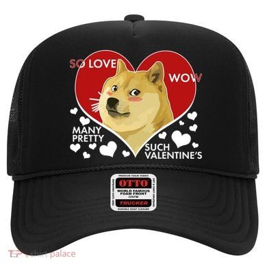 Funny Doge Valentine Meme Hat
