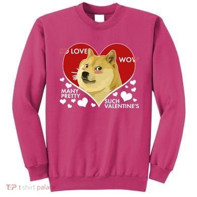 Funny Doge Valentine Meme Sweatshirt