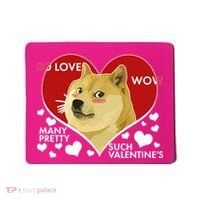 Funny Doge Valentine Meme Mousepad thumb 0