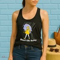 Funny Don't Be Salty Women's Tank Top thumb 2