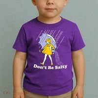 Funny Don't Be Salty Toddler T-Shirt thumb 2