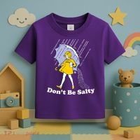 Funny Don't Be Salty Toddler T-Shirt thumb 3